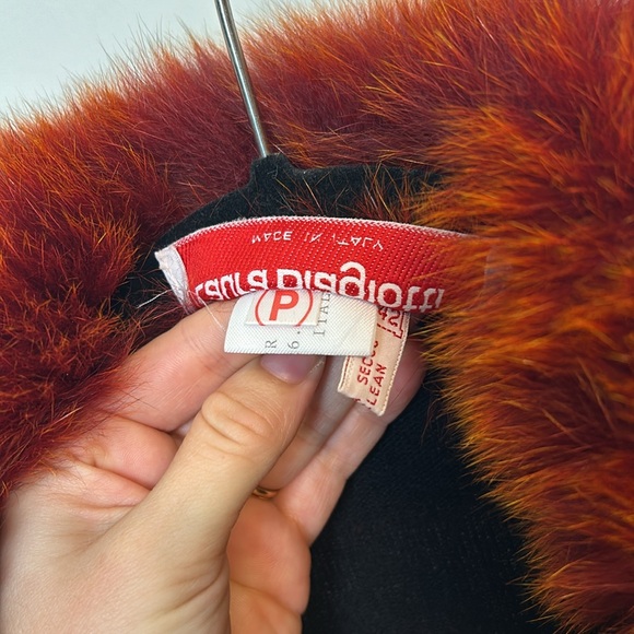 Laura Biagiotti Cashmere & Fur Sweater 1990s - Picture 5 of 7